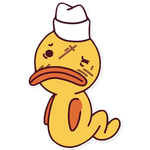 Кря (Капитан Кракен / Captain Kraken) emoji 🤕