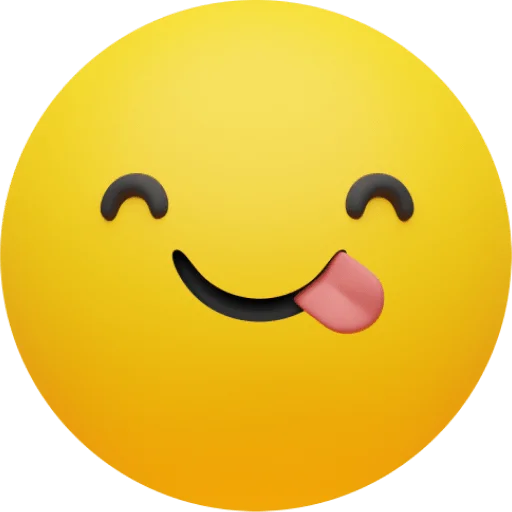 Стикер Telegram «Craftwork Emoji» 😋