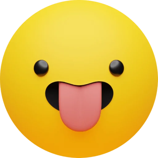 Telegram Sticker «Craftwork Emoji» 😛