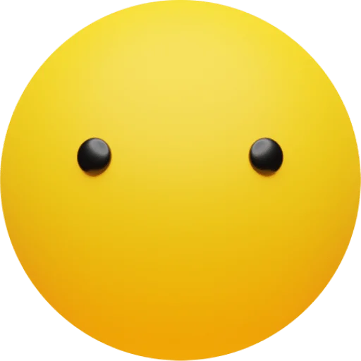 Стикер Craftwork Emoji 😶