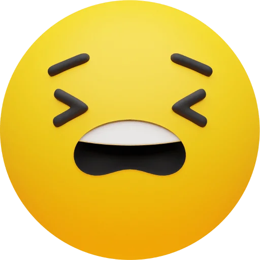 Стикер Telegram «Craftwork Emoji» 😫
