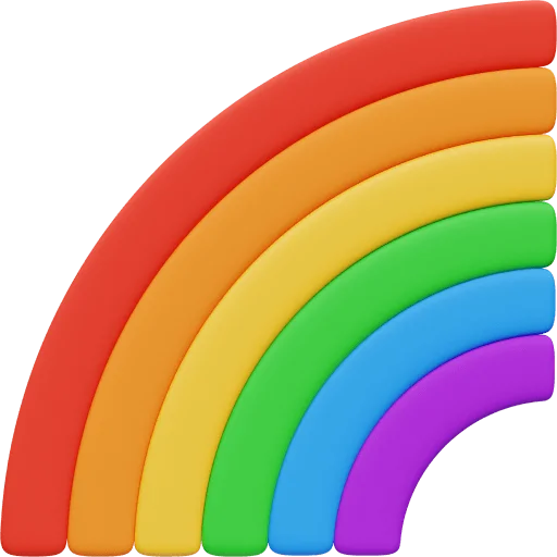 Telegram Sticker «Craftwork Emoji» 🌈