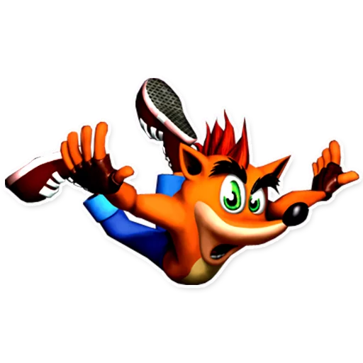 Crash Bandicoot sticker 🙌