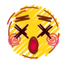 Эмодзи Crayons Emoji 🥱