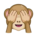 Эмодзи Crazy Emoji 🙈