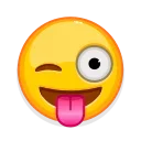 Эмодзи Crazy Emoji 😜