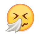 Эмодзи Crazy Emoji 🤧