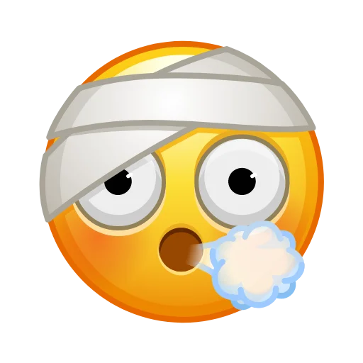 Стікер Telegram «Crazy Emoji» 😳