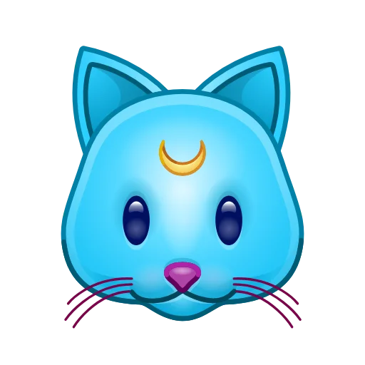 Telegram stiker «Crazy Emoji» 🐱