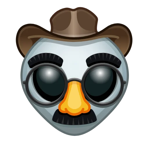 Стікер Telegram «Crazy Emoji» 👽