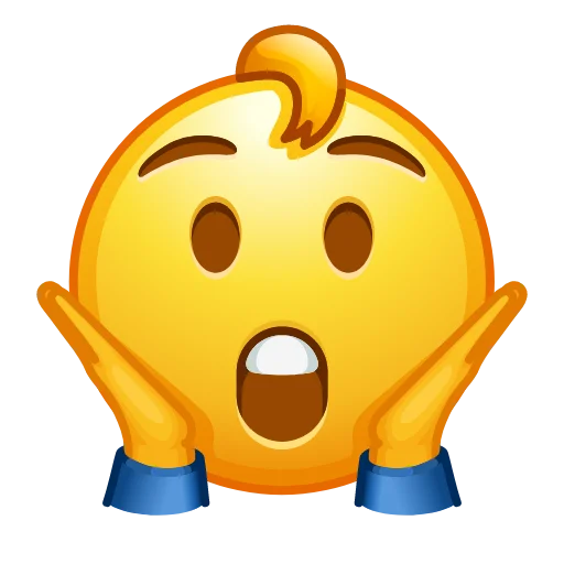 Telegram stiker «Crazy Emoji» 👶