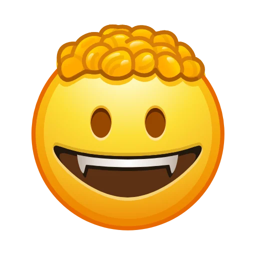 Стикер Crazy Emoji 😃