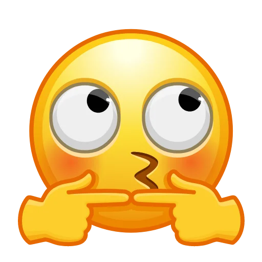 Telegram stiker «Crazy Emoji» 🥺