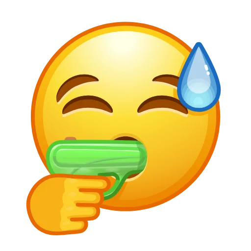 Telegram stiker «Crazy Emoji» 🔫