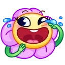 Crazy Flower emoji 😂