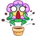 Crazy Flower emoji 😱