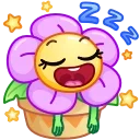 Crazy Flower emoji 😴