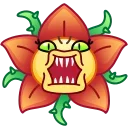 Crazy Flower emoji 😤