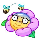 Crazy Flower emoji 😨