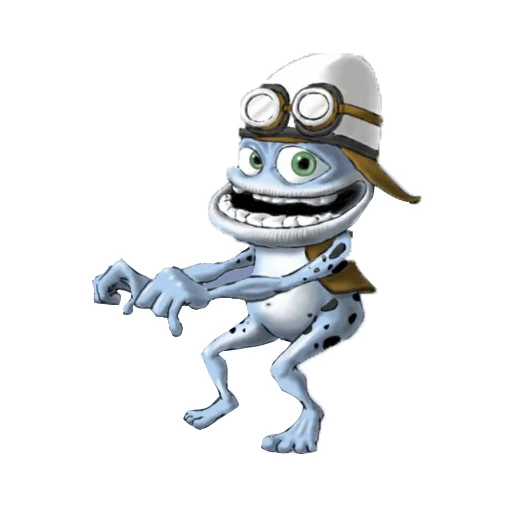 Telegram Sticker «Crazy Frog» 😃