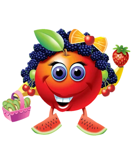 Стікер Telegram «Fruits» 😒