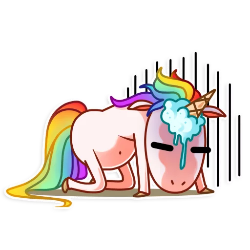 Crazy Pony emoji 😨