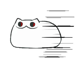 Емодзі 🎥Creepy Cat Animated 💨
