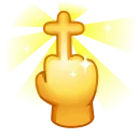 Эмодзи Cursed Emoji 🖕