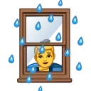 Эмодзи Cursed Emoji 🌧
