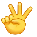 Стікер Cursed Emoji #2 ✌