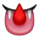Стикер Cursed Emoji #2 🧛‍♂