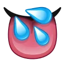 Стикер Cursed Emoji #2 👅