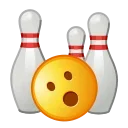 Стикер Cursed Emoji #2 🎳