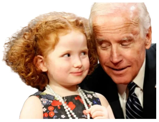 Creepy Joe Biden sticker 🚸