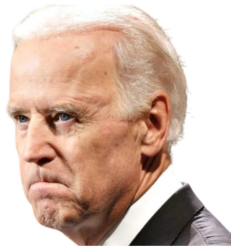 Telegram Sticker «Creepy Joe Biden» 👬