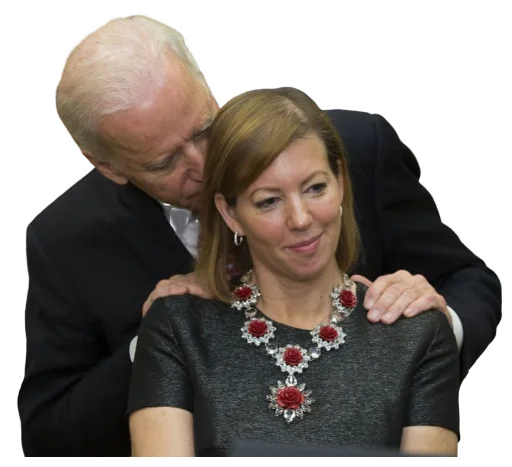 Creepy Joe Biden emoji ✋