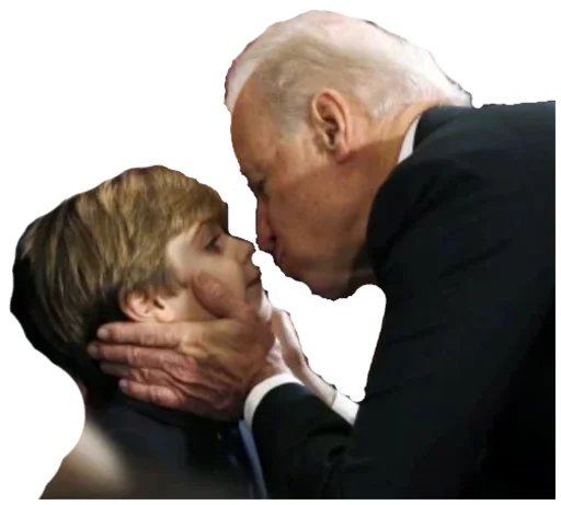 Эмодзи Creepy Joe Biden 🗣️