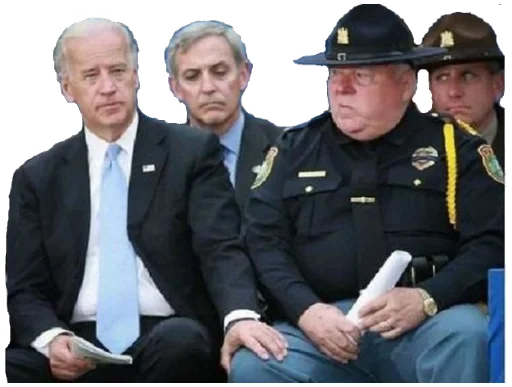 Creepy Joe Biden sticker 👮‍♂️