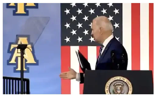 Creepy Joe Biden sticker 🤝