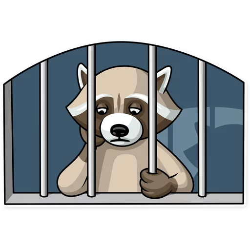 Criminal Raccoon emoji 😞