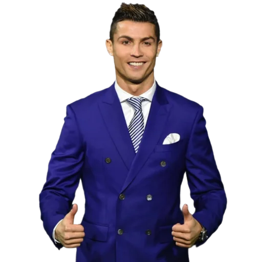 Стікер Telegram «Cristiano Ronaldo» 👍