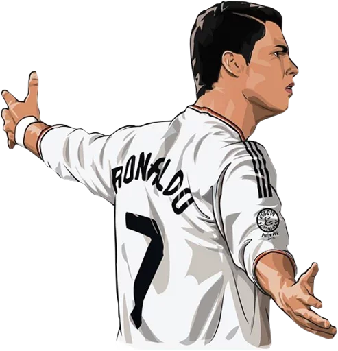 Стікер Cristiano Ronaldo 7⃣