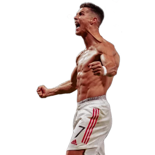 Telegram Sticker «Cristiano Ronaldo» 🏋️‍♂️