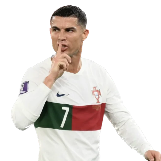 Telegram stiker «Cristiano Ronaldo» 🤫
