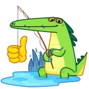 Crocodile Guy emoji 😫