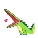 Crocodile Guy emoji 😘