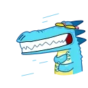 Crocodile Guy emoji 🤣