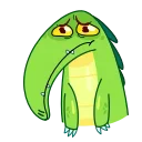 Crocodile Guy emoji 🙁