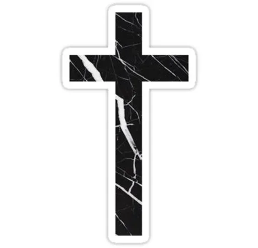 Стікер Telegram «Cross Jesus» ❤