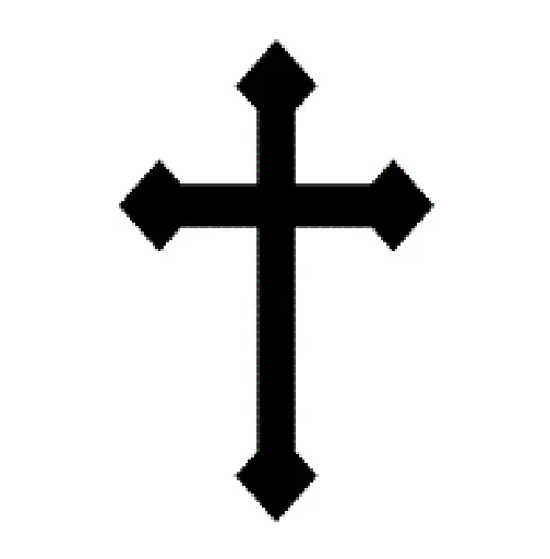 Cross Jesus sticker ❤